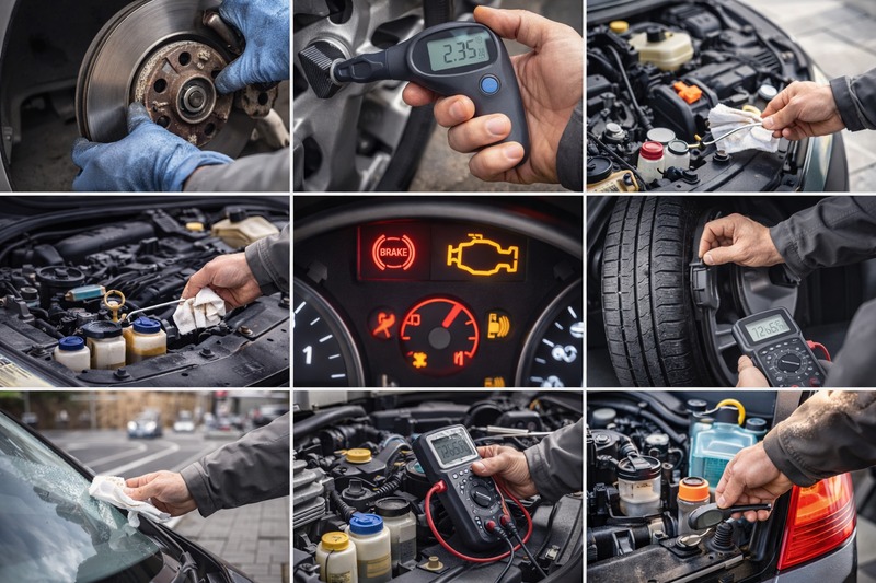 Bezpieczeństwo techniczne auta – co kierowca powinien sprawdzać regularnie?